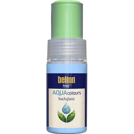 belton free Lackstift 9 ml gelbgrün hochglänzend RAL 6018 Lack Korrekturstift
