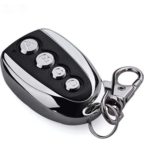 Télécommande universelle de porte de garage 433 Clone 4 clés Code auto Duplicateur de télécommande de porte de garage- (1/4)