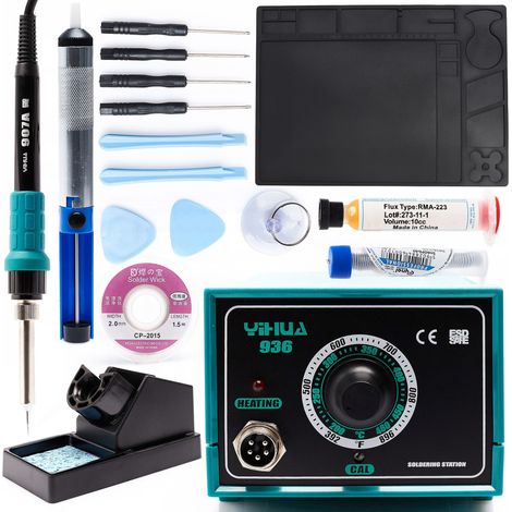 Set di 4 stazioni di saldatura Yihua 936 Mata KIT.