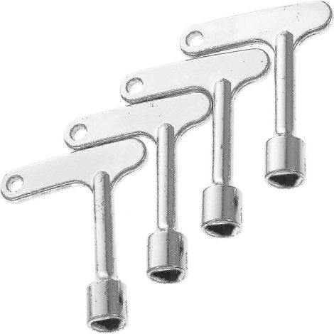 Clé triangulaire de verrouillage de panneau pour ascenseur (lot de 4) JV (1/5)
