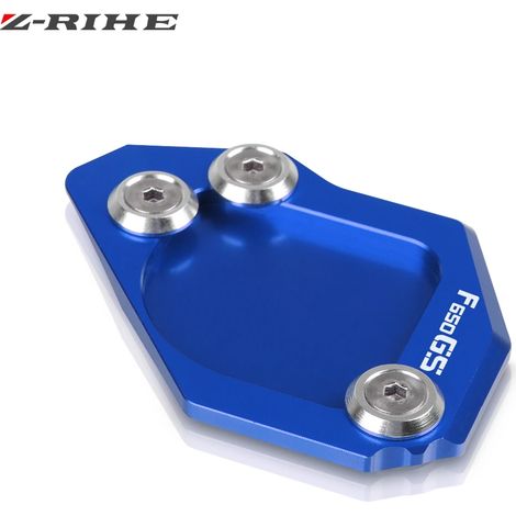 (Bleu) Extension de béquille latérale pour moto, compatible avec BMW F650GS (2007-2014) maxpower (1/4)