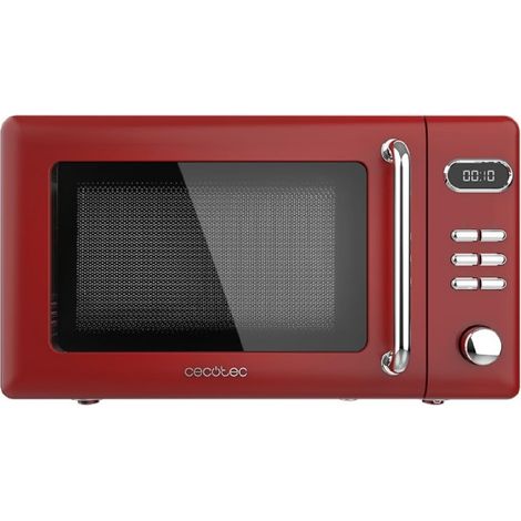 Cecotec Grill Mikrowelle Proclean 5110 Retro Red