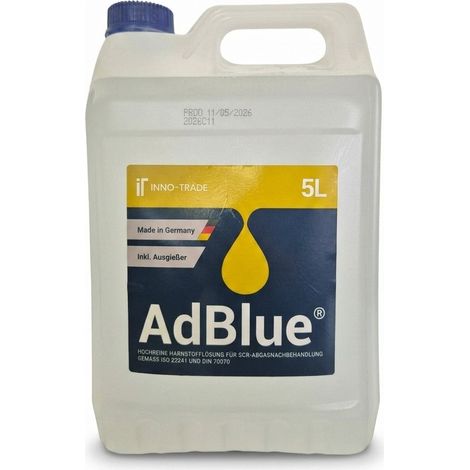 AdBlue hochreine Harnstofflösung 5 L inkl. Ausgießer (1/2)