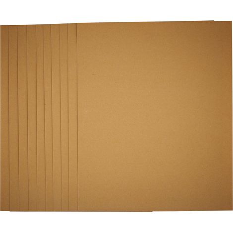 General Purpose Sanding Sheets, 230 x 280mm, 100 Grit (Pack of 10) (37779) (1/5)