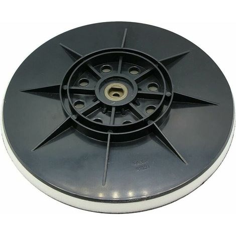 Plateau De Ponçage - 215 mm - Fixation Vis M10 - 8 Trous D'aspiration - Compatible Avec Ponceuses À Sec - 1 Pièce (1/5)