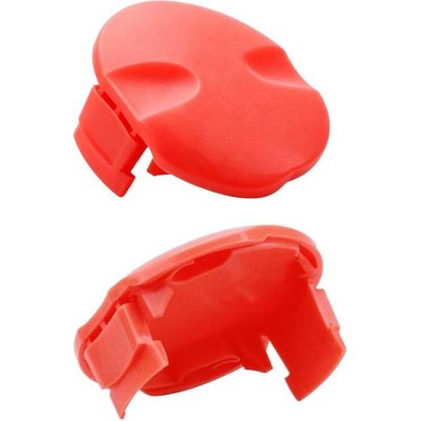 2 Pièces Capot de Bobine Tête Coupe, Coupe Débroussailleuse pour Remplacement Bordure Gazon - 95x38mm (1/5)