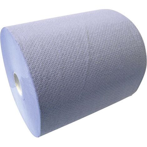 Papier rouleau 3 plis, 6 rouleaux de 100 m, largeur 22 cm bleu CWS