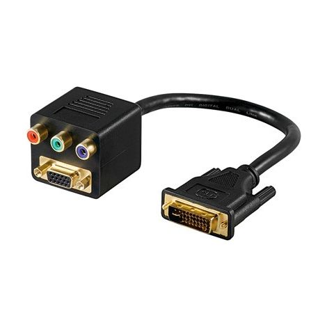 Adaptador DVI A VGA Y RGB
