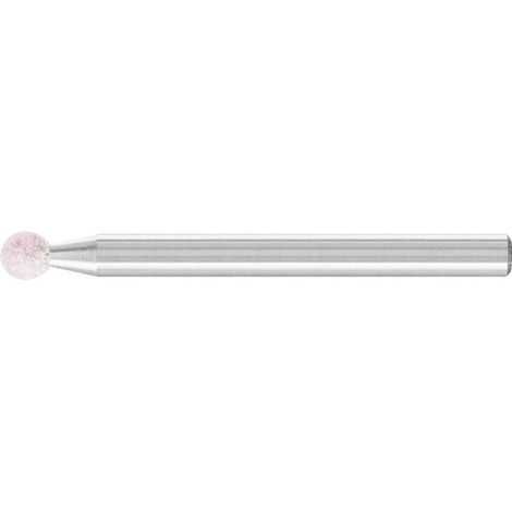 Punta montata BORDO IN ACCIAIO D3xH3mm 3mm corindone pregiato AR 100 KU PFERD (Per 10)