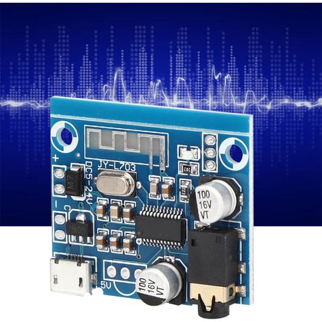 Bluetooth 5.0 Modul MP3-Audioempfänger Decoderkarte Verstärker DIY Autolautsprecher (1/5)