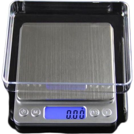 Balance de cuisine électronique (unité de mesure anglaise 1 kg/0,1 g avec deux plateaux)-AquaForge (1/3)