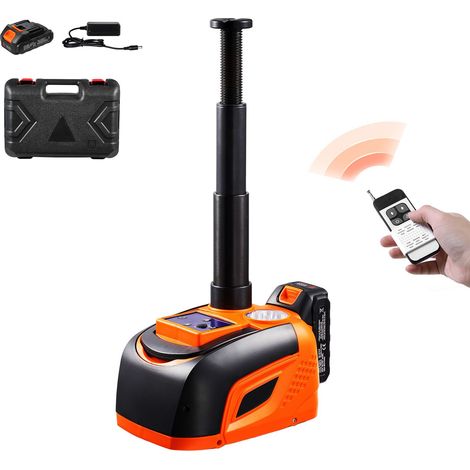 Cric électrique 5T/11000lbs avec télécommande et LED, compatible SUV, camion et berline. (1/5)