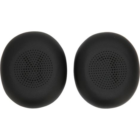2 coussinets d'oreille, cuir protéiné, pour casque Jabra ELITE 45h et Evolve2 65 MS UC (1/5)