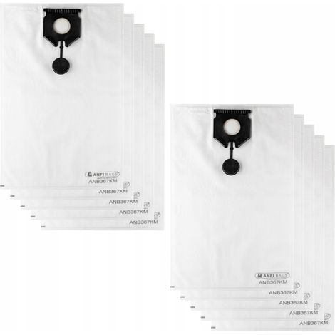 Bolsas para aspiradora Karcher NT 30/1, juego de 10 unidades. (1/4)
