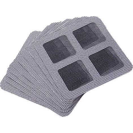 Lot de 21 autocollants anti-moustiques pour réparer les moustiquaires de votre maison ou de votre fenêtre.-10X10cm (1/2)