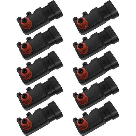 10 Saugrohrdrucksensoren (MAP-Sensoren) für Buick, Chevrolet, GMC, Isuzu und Saturn (Teilenummern: 12614970, 16258659, 12614970, 16212460) (1/5)