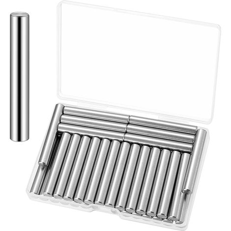 CCYKXA 50 Pcs Shelf Supports for Cabinets, Cylindrical Shelf Support Pegs, Shelf Pins Stainless Steel Pegs for Cabinets, Shelves, Cupboards, Furniture (1/5)