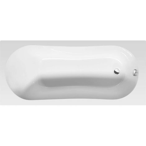 Aqualine Badewannen - Badewanne Jizera, 160x70x39 cm, weiß G1670