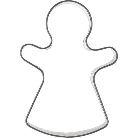 Cortador de galletas de muñeco fantasma Cortador de galletas de pan de jengibre (1/3)