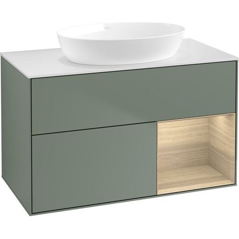Villeroy & Boch GA21PCGM Meuble sous-lavabo Finion GA2 (1/2)