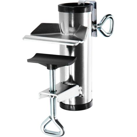 Metal umbrella stand - Parasol stand for balcony, terrace or table - Balcony umbrella stand XL (Ø 25-38mm - 01 piece)