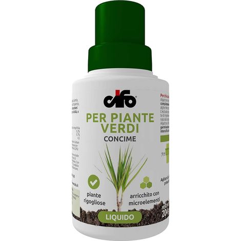 Cifo 110870 Concime Con Microelementi Piante Verdi 200ml