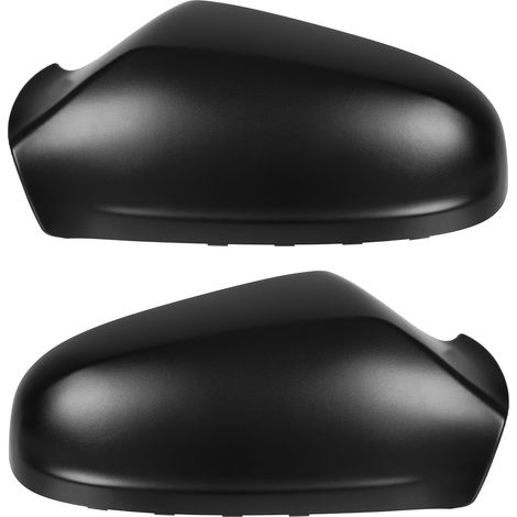Opel Astra III H 04-14 cubierta de espejo izquierdo + derecho NEGRO MATE 2 uds. SET (1/5)