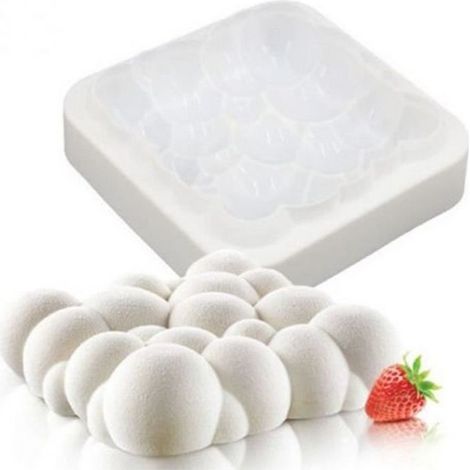 TEMPSA 3D Silicone Moule Nuage de Ciel Pour Gâteau Pâtisserie Couleur Aléatoire-Ywey (1/5)