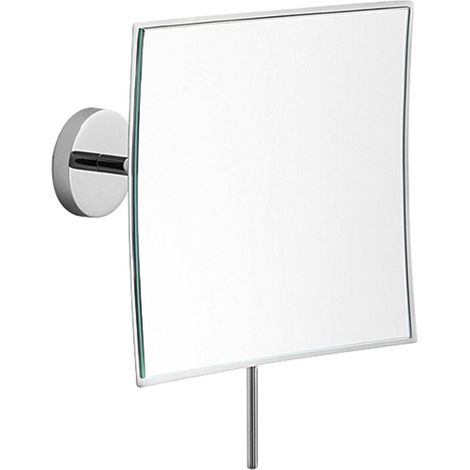 Lineabeta - Specchio ingranditore quadrato 3X a parete (1/2)