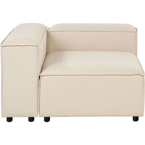 Corner Seat ARDAL Fabric Beige Right Hand (1/5)