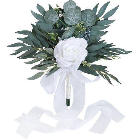 Bouquet de Fleurs Artificielles pour Mariage - Arrangement Floral Décoratif à Main