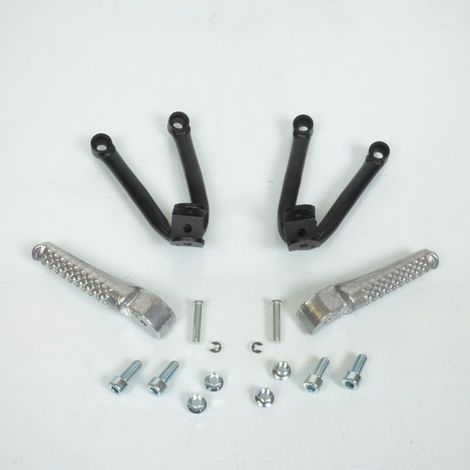 Jeu de platine et cale pied passager pour moto Beta 50 RR 2013 (1/4)