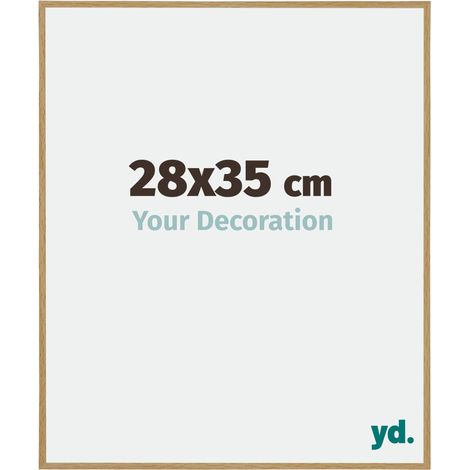 yd. - Cadre photo 28x35 - Hetre Clair - Plastique - Evry