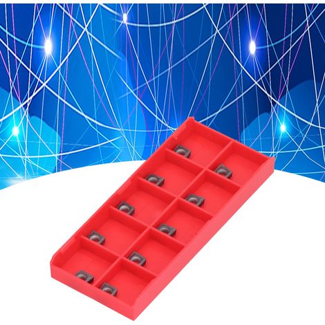 CCMT09T304 Jeu de 10 plaquettes carbure de haute qualité pour outils de tournage intérieur, plaquettes CNC (1/5)