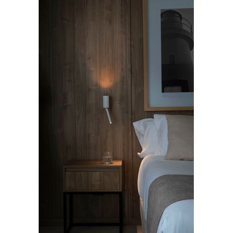 DANTE Lampada da parete con lettore bianco LED 5W/3W 2700K (1/4)
