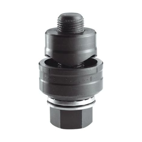 Facom – Pince emporte pièce 985978 – Découpe circulaire tôle jusqu'à 4mm – Fournie avec poinçon et matrice – Pour diamètres PG 7 à PG 48