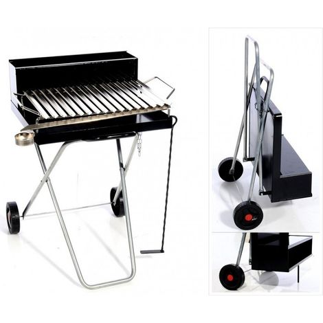 GRILL PC CON RUOTE-GRIGLIA RACC.SUGO NIC H81 L51