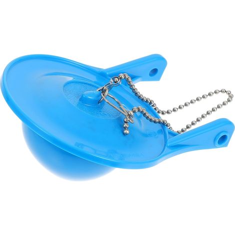 Clapet de Toilette en Pvc Bleu 1 Pièce pour Réservoir Wc (1/5)