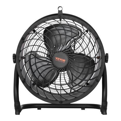 Ventilateur de sol - 3 vitesses ventilateur industriel en métal (1/5)