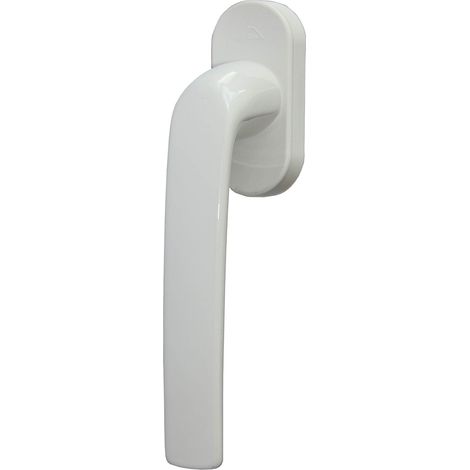 Poignée avec logo Longueur 43 mm Blanc (1/4)