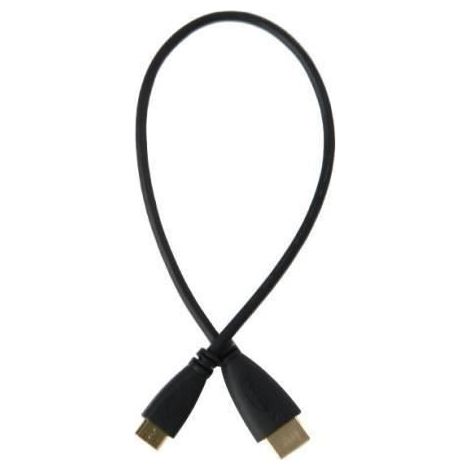 Câble HDMI à Mini HDMI - WOFALO - Noir - Transmission de signaux - Connecteur HDMI - Connecteur Mini HDMI (1/2)