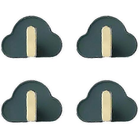 Gancio adesivo decorativo da parete ultra resistente, non necessita di foratura, gancio portachiavi (1/5)