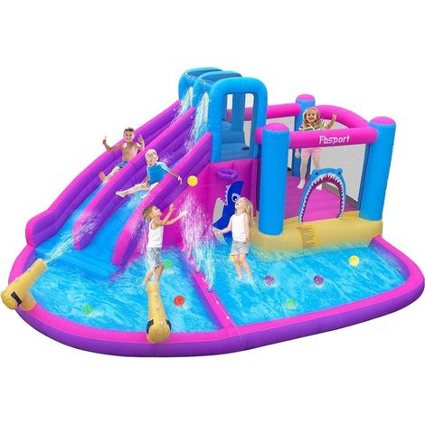 Inflatable Castle Child with Blower Inflatable Playground Adult Large Inflatable Castle Pool for Children (1/5)