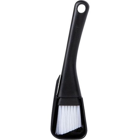 1 pièce Brosse de nettoyage de rainure de fenêtre, brosse pour fentes de porte et sol, brosse de clavier noir, manche flexible, idéale pour joints étroits et espaces difficiles d'accès