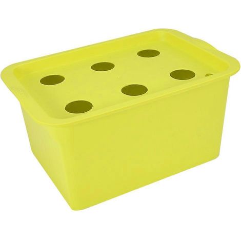Filiyano – Kit de culture hydroponique à 6 trous, système à bulles, pour intérieur et extérieur, armoire de jardinage verte (1/5)