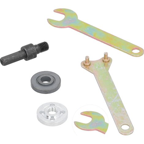 Scie cloche 5 pièces, adaptateur mandrin de perçage, convertisseur couplage lame, accessoires perceuse électrique avec tige hexagonale (1/5)