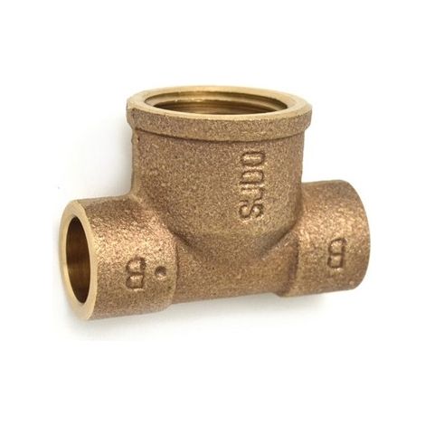 TEE BRONZO F. A SALDARE 1/2 x 12