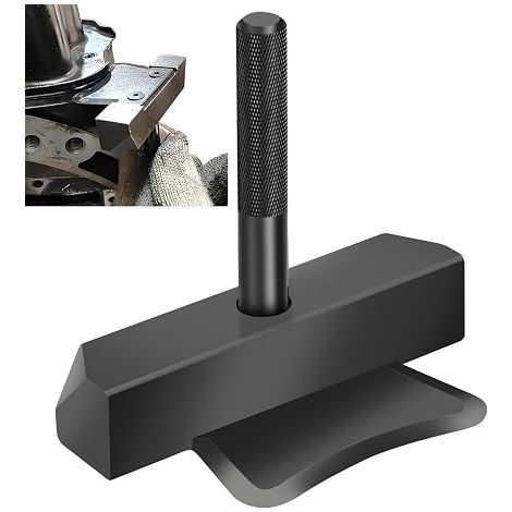 Car Engine Transmission Oil Pan Separation Tool Sealant Removal Tool Gasket Removal Scraper Metal Auto Accessories Suitable for Most (1/5)