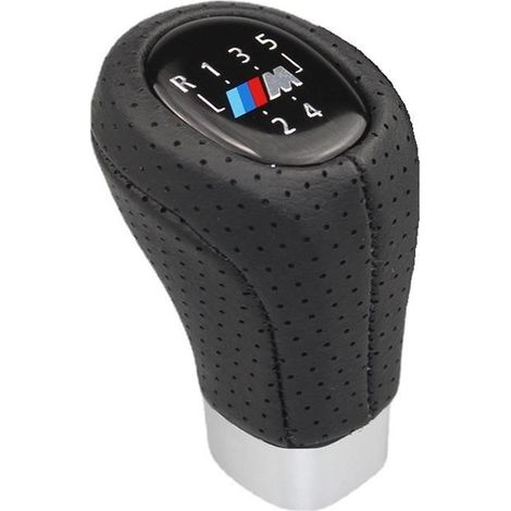 5 Vitesses Pommeau de Levier de Vitesse pour BMW E46 E53 E60 E61 E64 E83,etc Levier de Vitesses Handball Levier de Vitesses (1/5)
