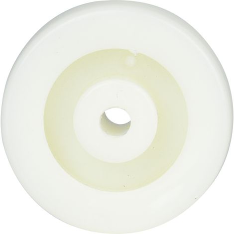 Lot de 10 roulettes rondes en nylon de 5 cm (2 pouces) de diamètre, supportant une charge maximale de 20 kg.